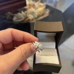 Engagement Ring And Promise Ring 