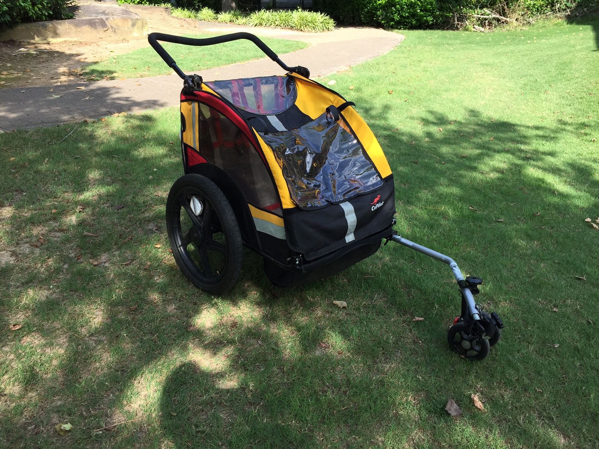 Baby kids pet trailer stroller