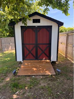 8x12 Shed with Insulation and Power