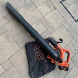 BLACK DECKER Cordless Sweeper/Vacuum