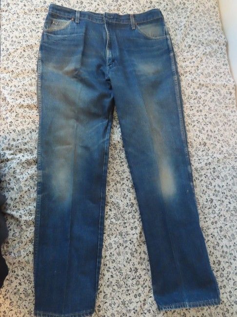 Vtg LEVI'S 557 Jeans for Cowboys USA Relaxed Bootcut Men's 38/32 Actual 36/32