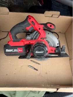 Bauer Circular Saw + Battery + Charger + Ryobi Drill Lot