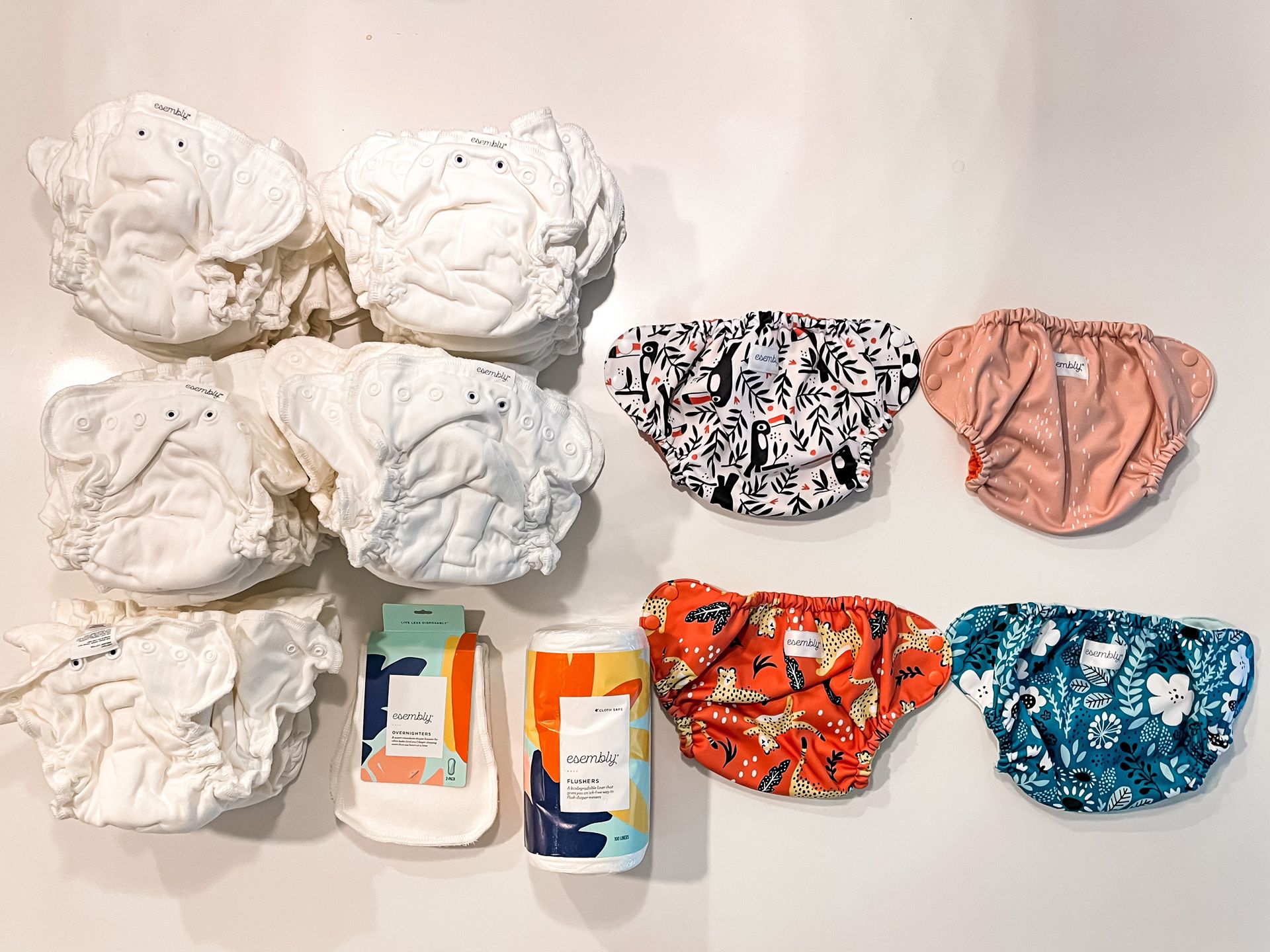 Esembly 1 Size Cloth Diapers