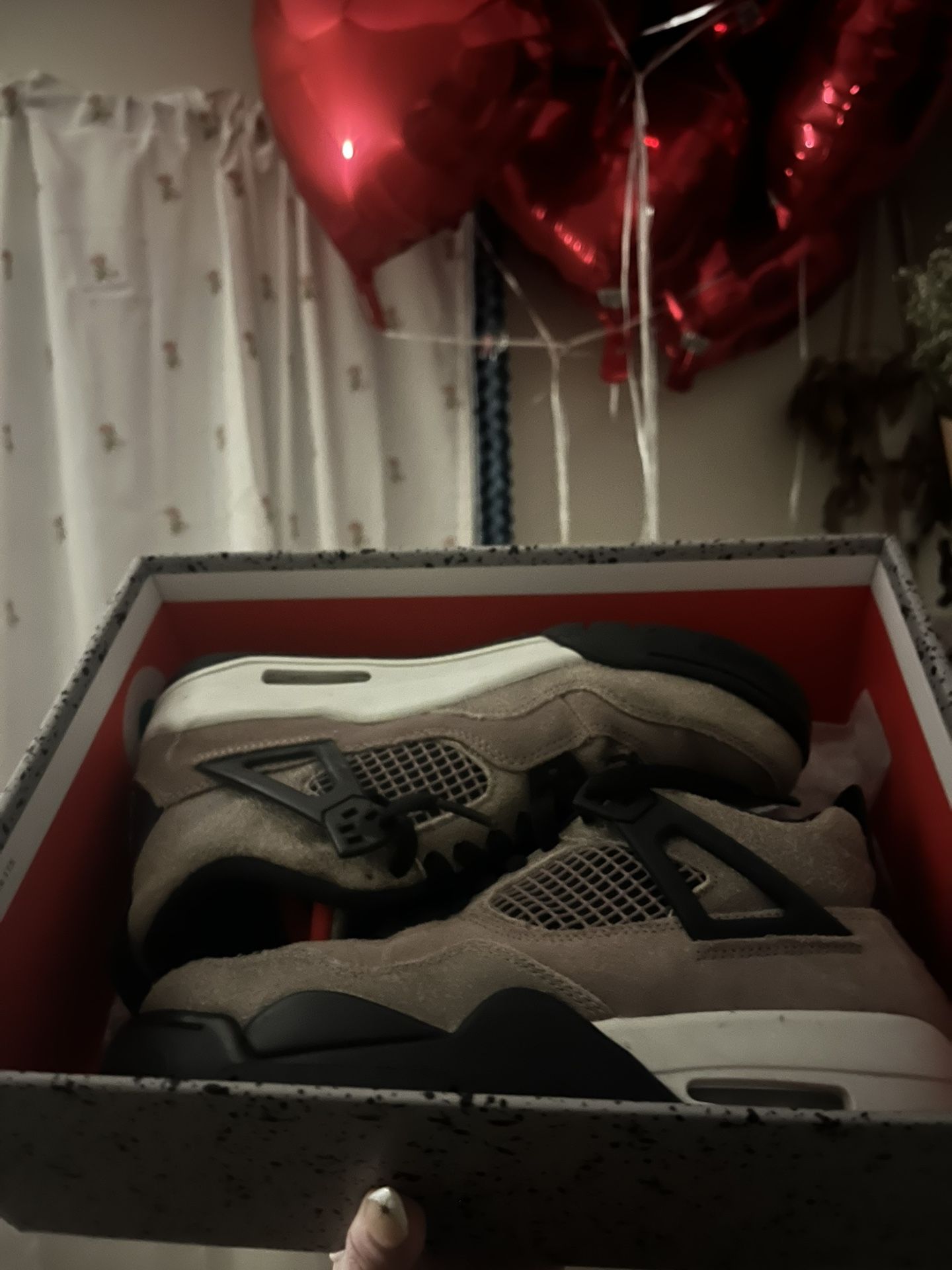 Retro Taupe Haze Jordan 4’s GS