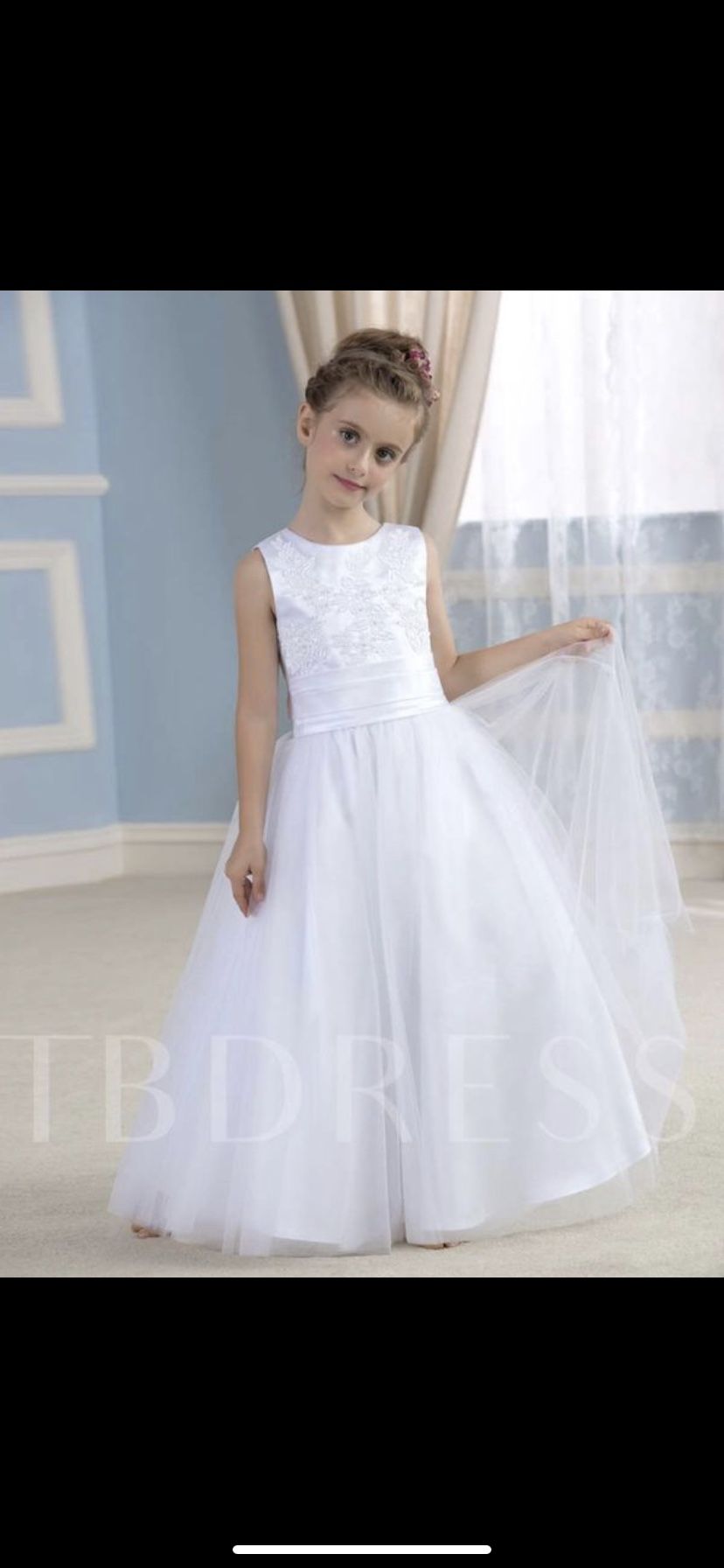 Brand new FLOWER GIRL dress size 10