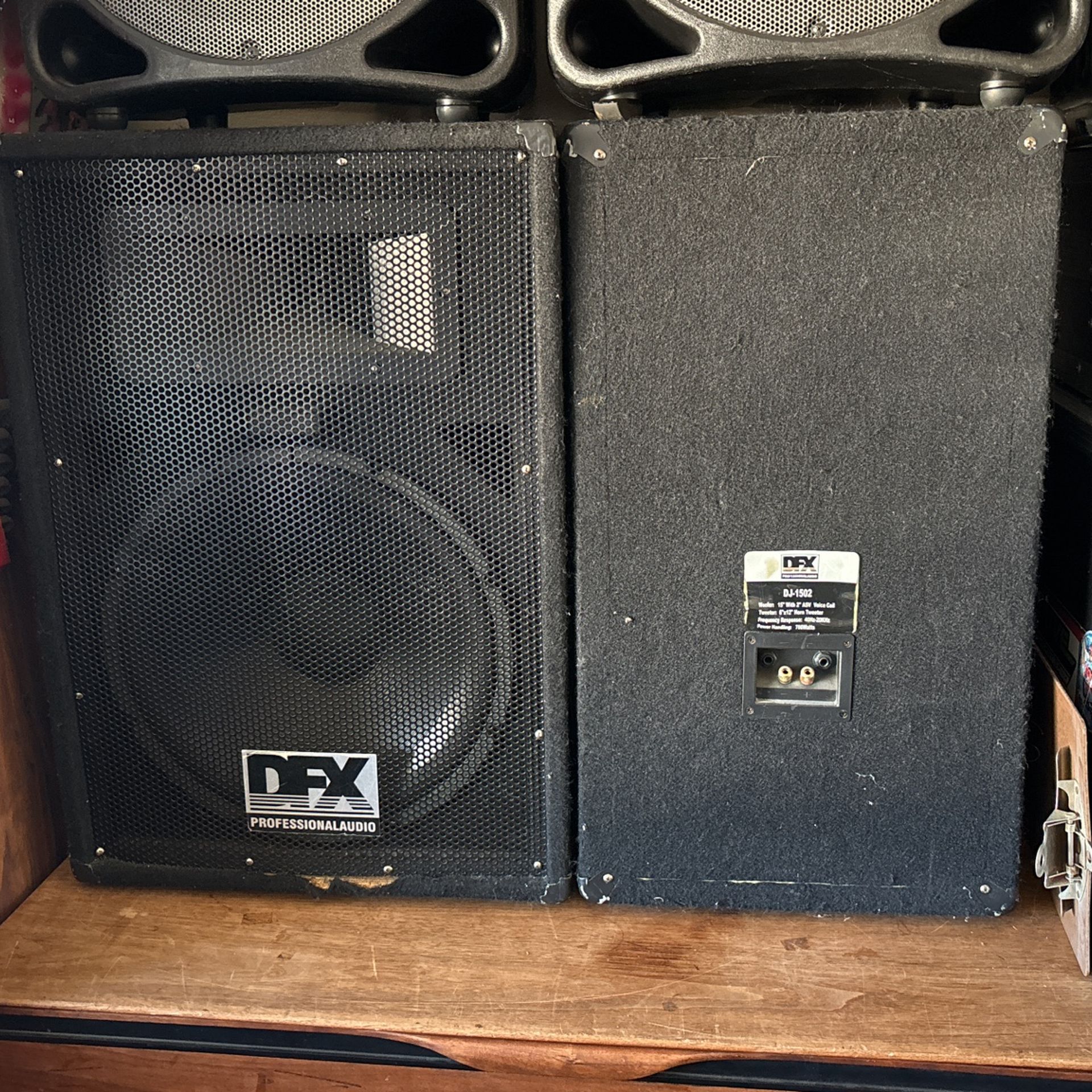 DFX Professional audio Speakers & Amplifier