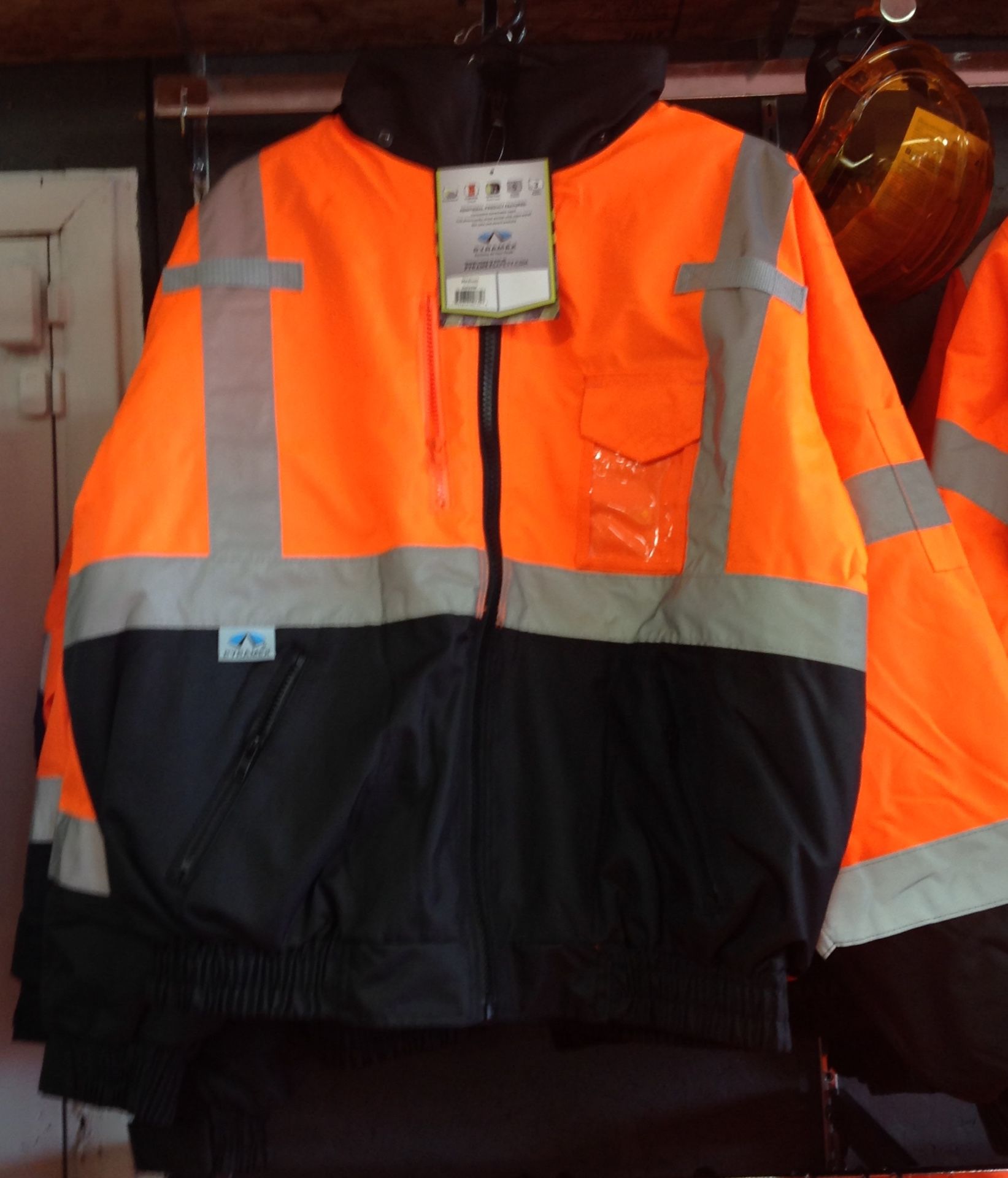 Class 3 High Visibility Safety Jacket with Removable Fleece
