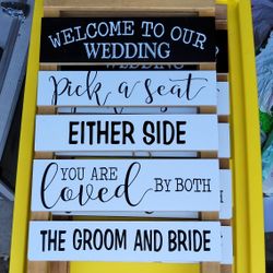 Wedding Sign 