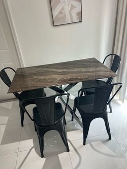 Dining table for 4