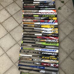 Baseball Bats USSSA $40 Each Have More Equipment Available