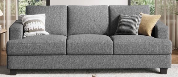 88" gray couch : good condition