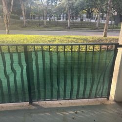Green gate tarp