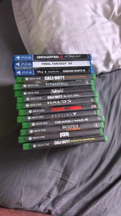 Xbox One And PS4 Games 
