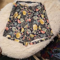 J-jill Floral Shorts