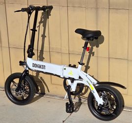 Folding electric bike