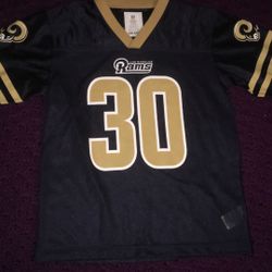 Rams Jersey Youth Large Perfect Condition 