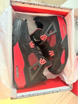 Jordan 4s red thunder size 6y