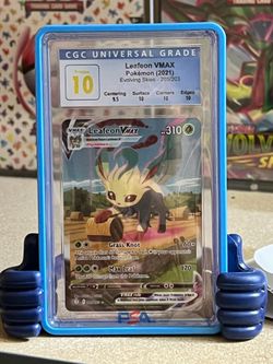 CGC 10 Leafeon VMAX Alr Art