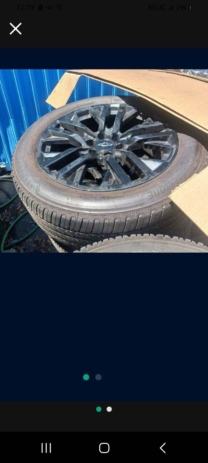 CHEVY FACTORY 22'S