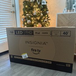 Insignia 40” Fire TV Flatscreen Tv