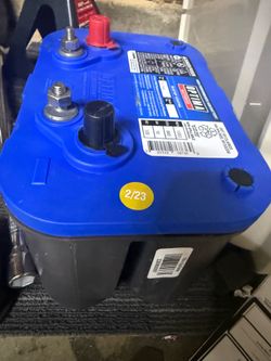 Blue optima new battery