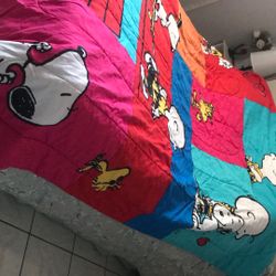 Peanut Snoopy Blanket 