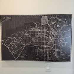 Los Angeles Map Print 