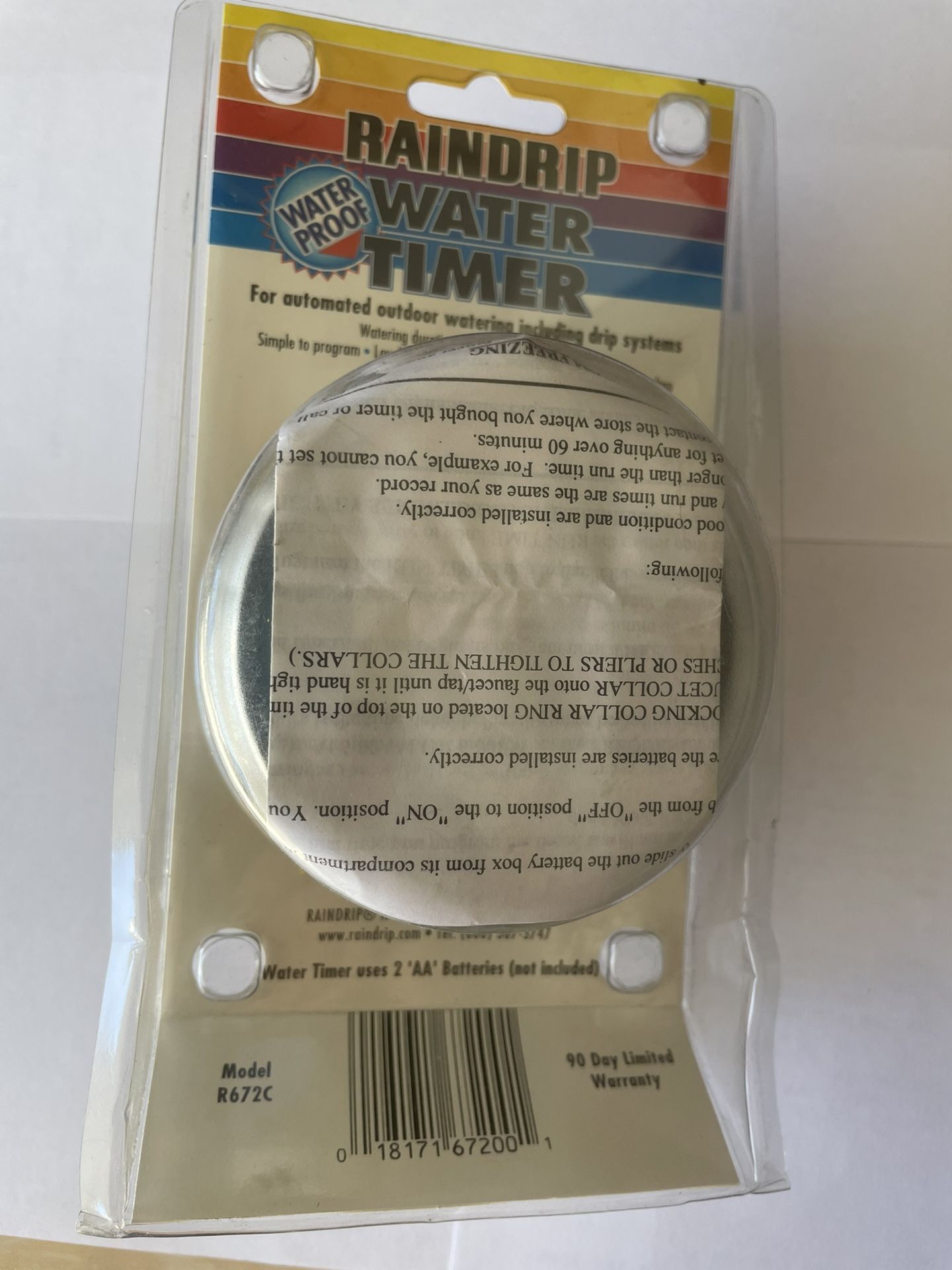 Battery Powered Watering Timer