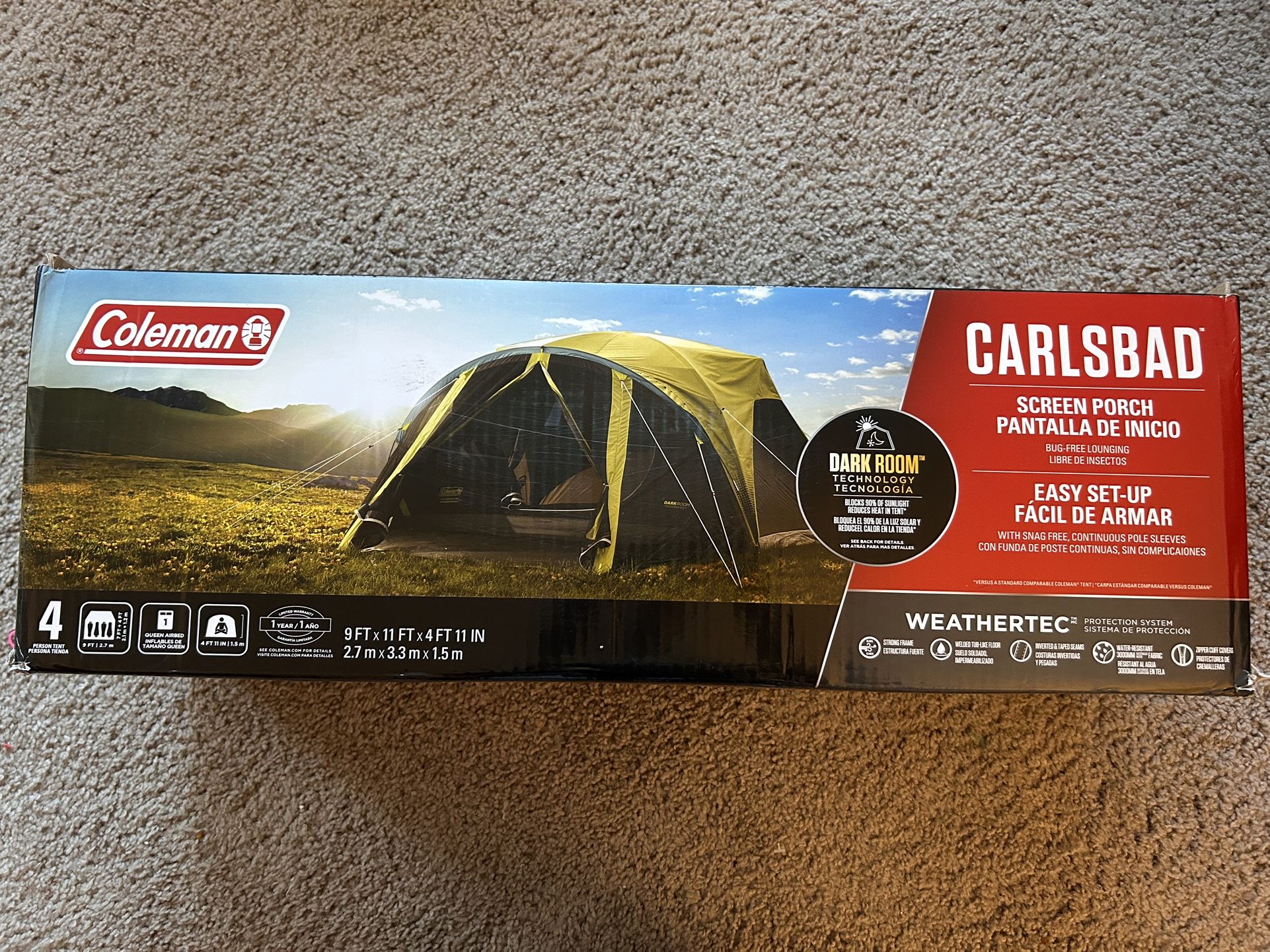 Carlsbad 4 Man Tent