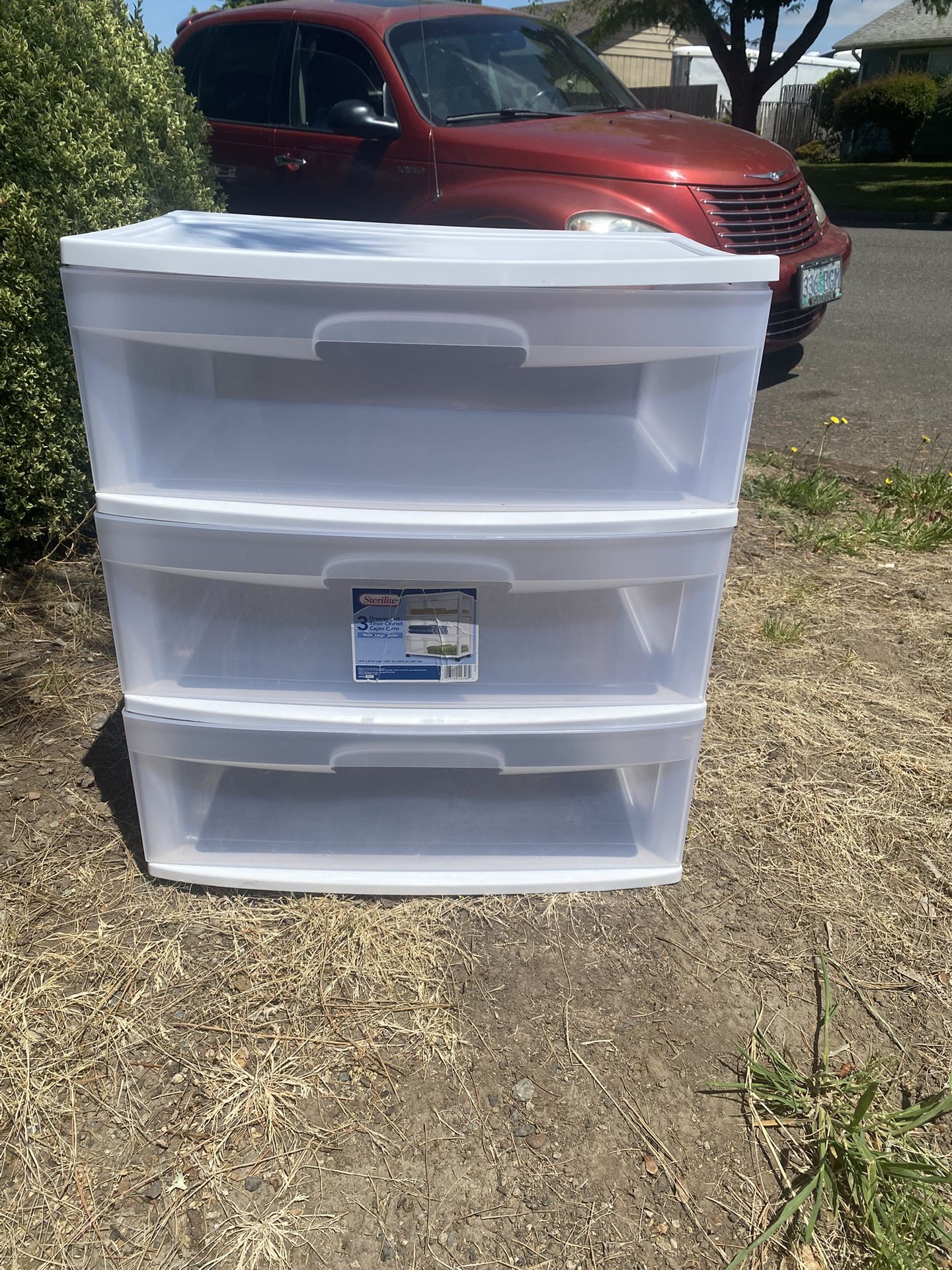 Sterilite 3 Drawer Storage Dresser