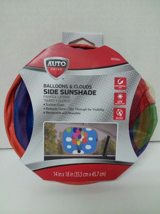 Balloons and clouds sunshade