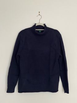 Men's J. Crew Rollneck Heavyweight Knit Sweater — Navy
