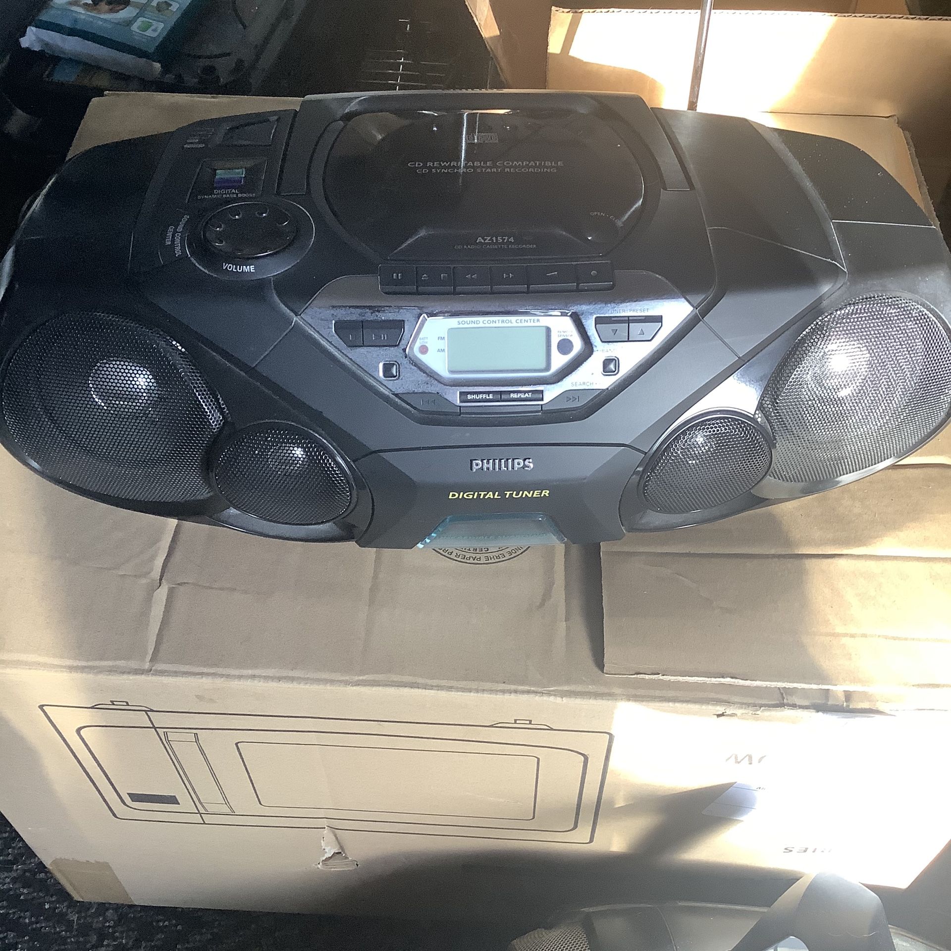 Philips Radio Cassette Cd