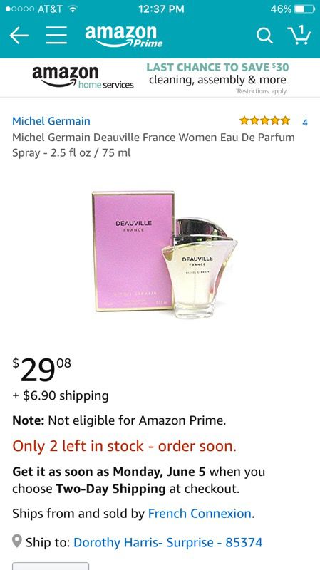 Deauville France by Michel Germain perfume for Sale in Vancouver