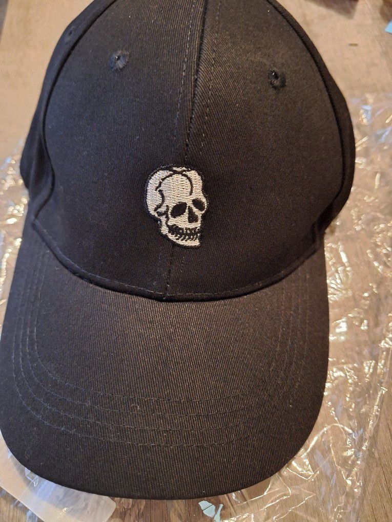 Hat - White Skull