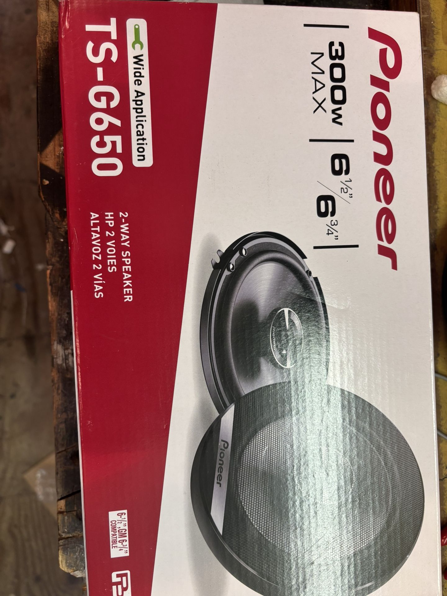Pioneer TS-G650 Car Speakers 