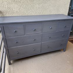 IKEA Gray 8 Drawer Dresser