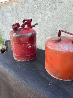 Vintage fuel tanks