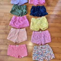 Lot of 5T Toddler Shorts - Carters, Jumping Beans, Gap, Old Navy