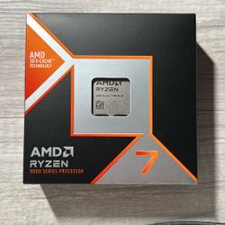 Amd Ryzen 7 9800x3d Bran New  