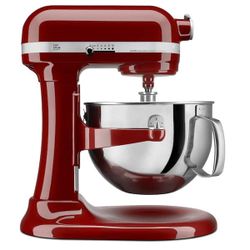 KitchenAid
Professional 600 Series 6 Qt. 10-Speed Gloss Cinnamon Stand Mixer with Flat Beater, Wire Whip and Dough Attachments