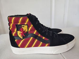 VANS x Harry Potter Sk8-Hi "Gryffindor" Limited Edition Collaboration Sneakers sz 7.5