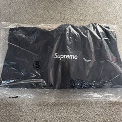Supreme Box Logo Hoodie Sweatshirt FW23 Black Small Jordan Nike Cactus Jack Travis
