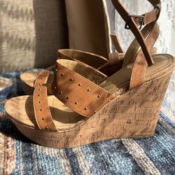 Platform sandals women shoes clothes 8.5