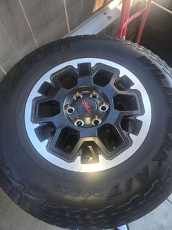 Toyota Tundra TRD wheels A/T tires