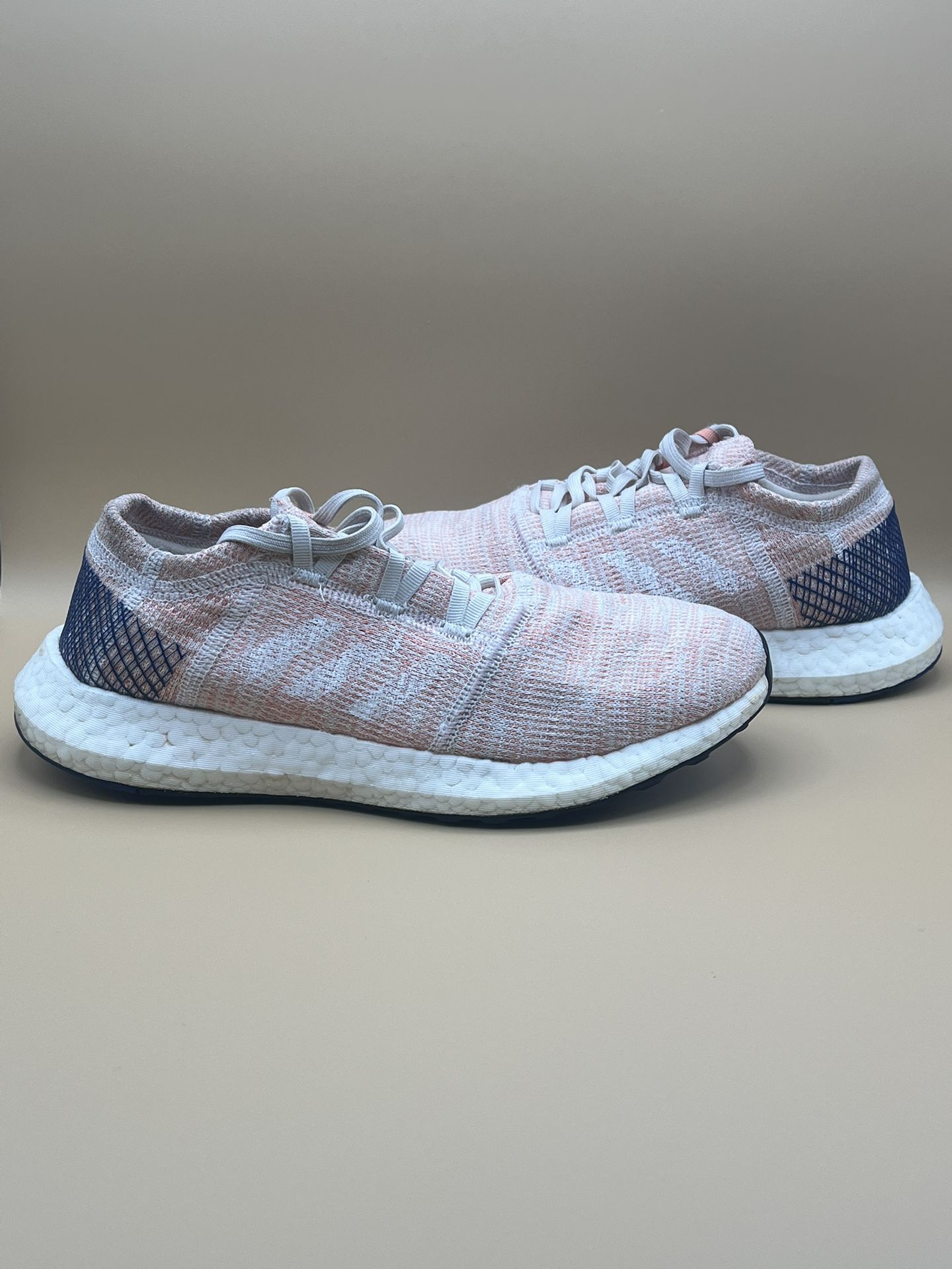 2018 Adidas PureBoost Go Pink Running Slip On Shoes - Women’s Size 8.5 ( B75666)