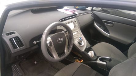 Prius white 2015