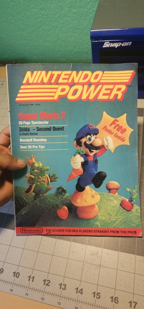 Nintendo Power Magazine 1st Ussue