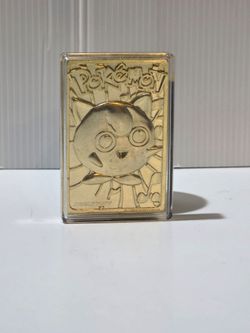 Pokemon Special Edition #39 Jigglypuff 23k Gold Plated