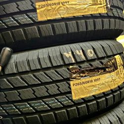 265/60/18 Set De Llantas 